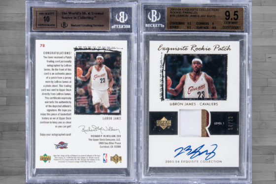 LeBron James Card Breaks Record for Most Expensive Basketball Card Sold ...